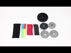 تخصيص رابطة الكابلات الوردية / أشرطة التثبيت 15 * 180mm