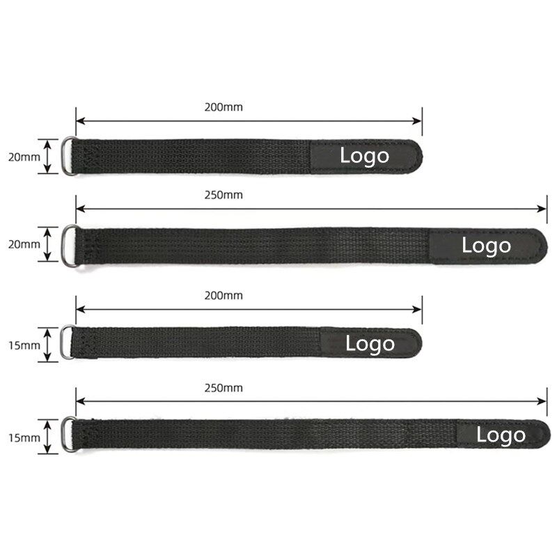 أشرطة الخطاف والحلقة القابلة للتعديل مع دعم السيليكون المقاوم للزحف لضبط البطارية والحماية الإلكترونية