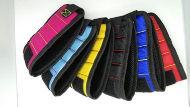 Customized Strong Wrist Magnet For Screws , Colorful Magnetic Wrist Belt